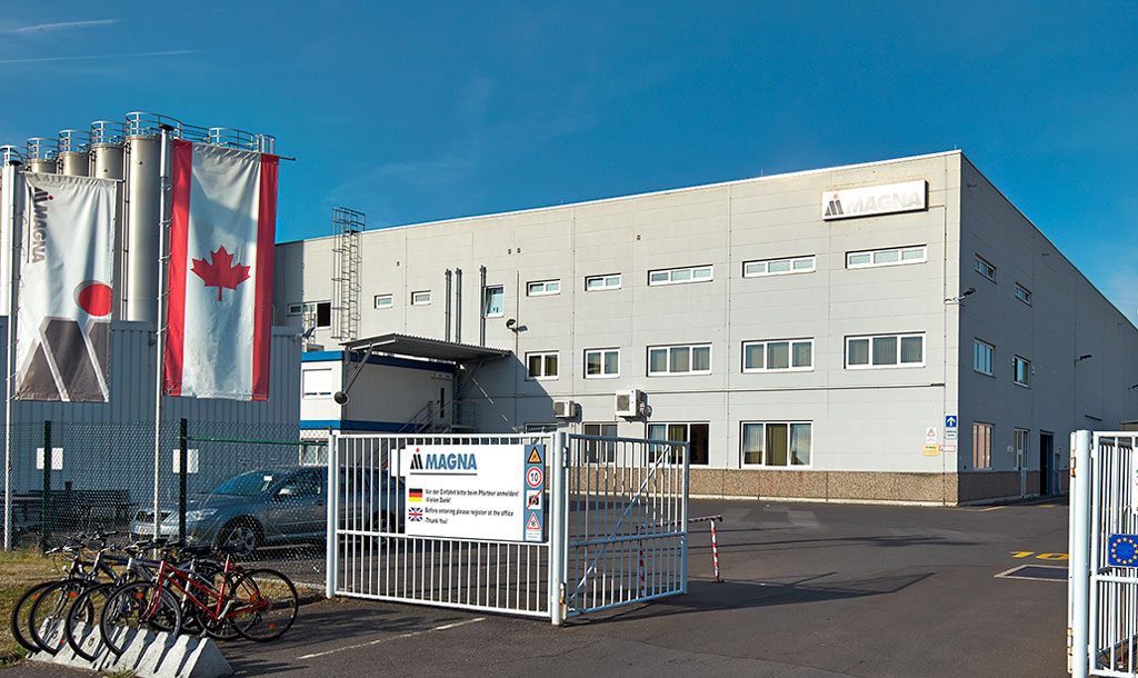 Automobilzulieferer Magna Exteriors - Werk in Idar-Oberstein
