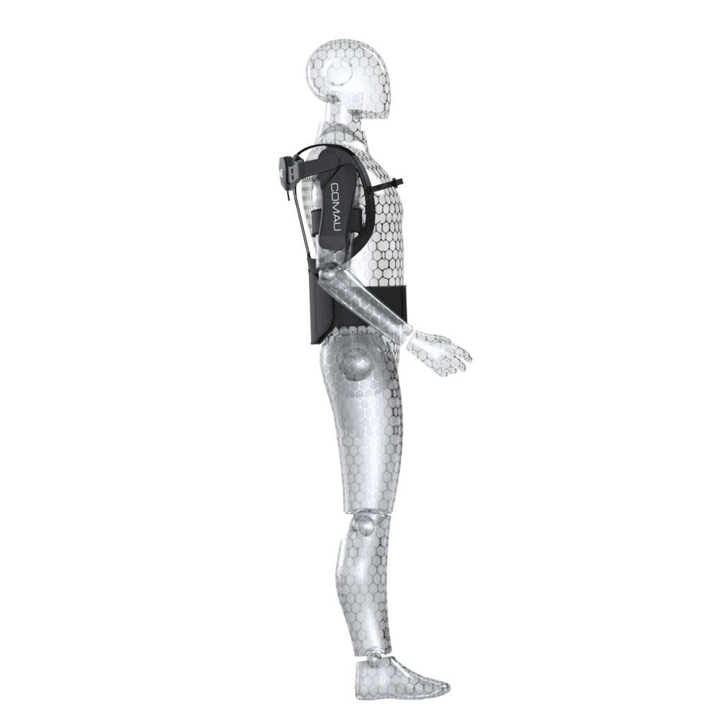 3D-Modell vom Exoskelett Mate des Herstellers Comau