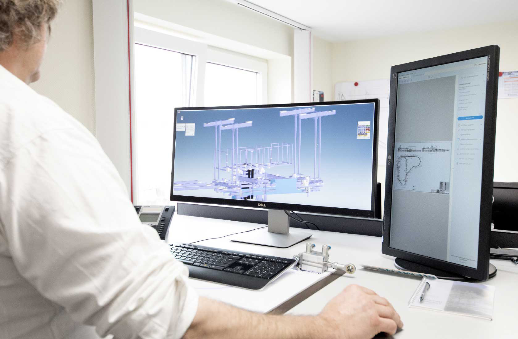 Für die Fabrikplanung bietet der Markt verschiedene leistungsfähige CAD-Programme. (Bild: SEH Engineering GmbH)